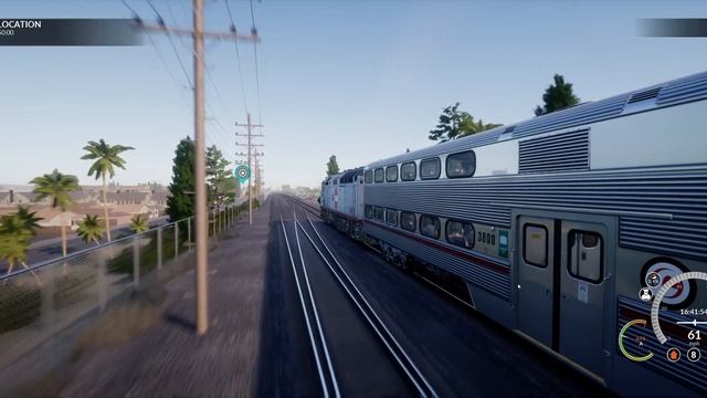 Train Sim World Caltrain Baby Bullet 360 San Francisco - San Jose смотреть онлайн
