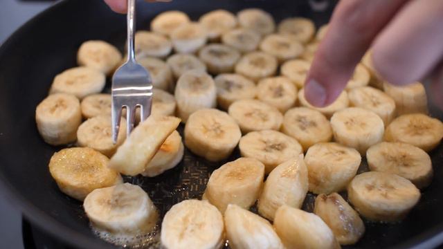 Fast 5 Minutes Banana dessert with Only 4 Ingredients! | Nolyns Kitchen смотреть онлайн