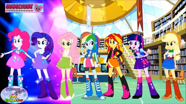 My Little Pony Rainbow Dash Color Swap Mane 6 Transforms Surprise Egg and Toy Collector SETC смотреть онлайн