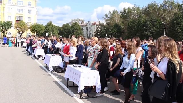 1 Сентября 2018. Церемония вручения студенческих билетов смотреть онлайн