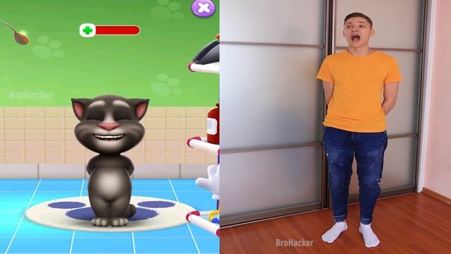 Repeat After Talking Tom Challenge - Talking Tom and Me смотреть онлайн