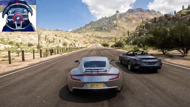 Aston Martin One 77 2010 (830HP) - Forza Horizon 5 | Steering Wheel FlashFire 900A Gameplay смотреть онлайн