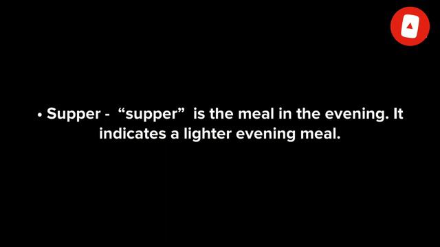 Supper or Dinner : difference between supper and dinner | brunch supper dinner meaning смотреть онлайн