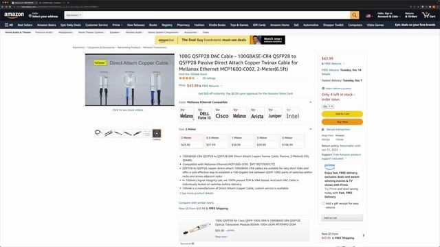 100GbE Homelab Cable Choices - Celestica Seastone DX010, QSFP28/QSFP+/Breakout/Module/Fiber смотреть онлайн