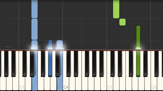 How to play Kingdom Dance (Tangled) by Alan Menken on Piano (Tutorial) смотреть онлайн