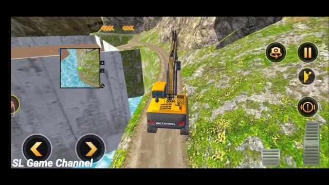 Heavy Excavator Crane Construction City Truck 3D Android Gameplay #5 смотреть онлайн