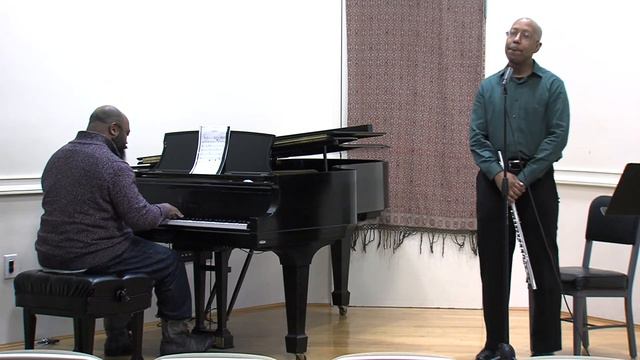 Professor Jamal Brown, flute; Professor Allyn Johnson, piano - 'A New Day' (Allyn Johnson) смотреть онлайн