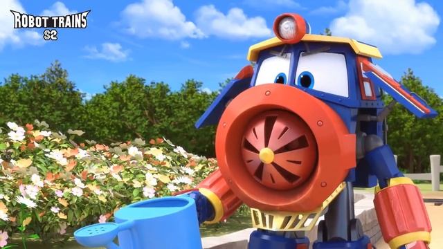 [Special Clip] Robot Trains in Danger #01 | Let's Rescue Robot Trains! | Robot Trains S2 | Highligh смотреть онлайн