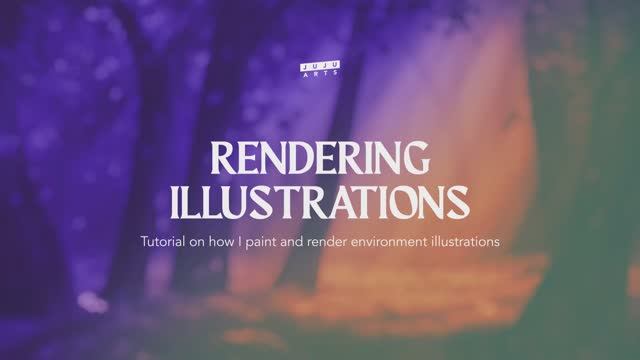 Визуализация иллюстраций окружающей среды в Procreate