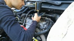 Peugeot 406 демонтаж закисших форсунок