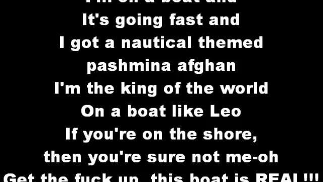i am on a boat lyrics t-pain смотреть онлайн