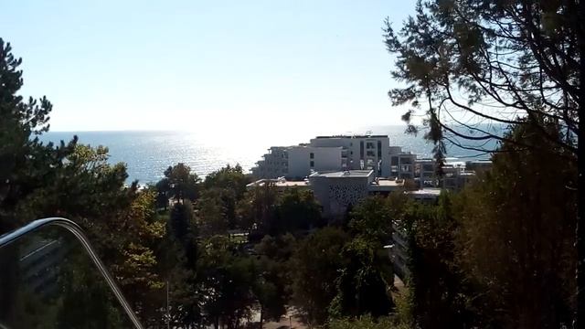 Гуляем, вид на море сверху, Болгария смотреть онлайн