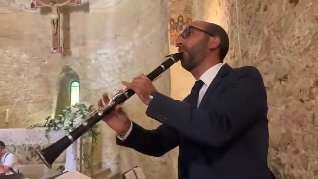 LIVE: Nuovo cinema paradiso, Morricone - Ingresso sposa #clarinet #eventi #domenicodebilio #buffet смотреть онлайн