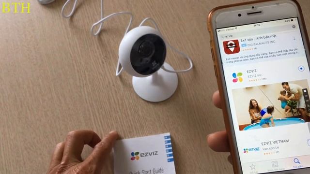 Hướng dẫn Cài đặt Camera wifi Ezviz C1C 1080P смотреть онлайн