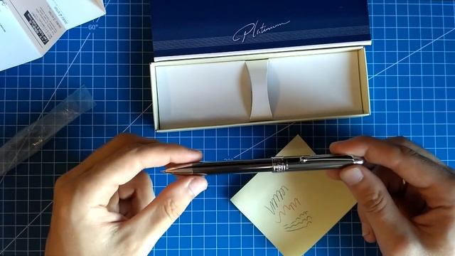 Японская многофункциональная ручка Platinum tech 3 смотреть онлайн