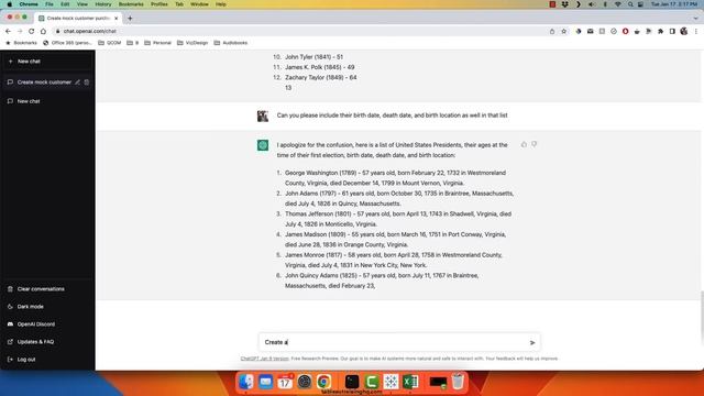 Using ChatGPT to Generate and Export Data for Analysis смотреть онлайн
