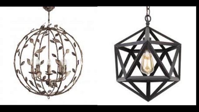✅Красивые и современные люстры и лампы из металла. Интересные идеи. metal lamps and chandeliers. смотреть онлайн