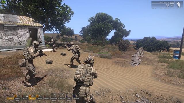 ARMA 3 (PC) - C-130J Airborne Parachute Drop - AI Tutorial (Full Mission) смотреть онлайн