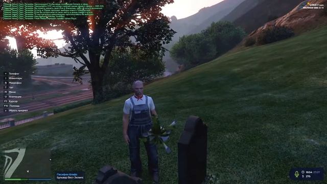 ТУРБО ДЕД ПОКОРЯЕТ ШТАТЫ / ПЕРВЫЙ ПРЫЖОК С ПАРАШЮТОМ / GTA 5 RP - RICHMAN смотреть онлайн