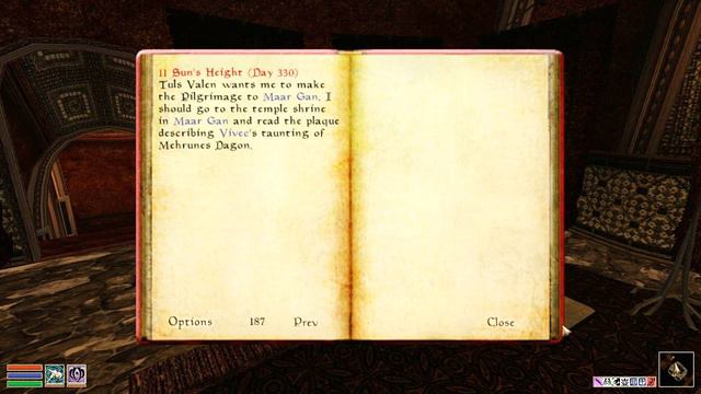 Morrowind Gameplay Tribunal Temple Quest #4: Pilgrimage to Maar Gan (Walkthrough) смотреть онлайн