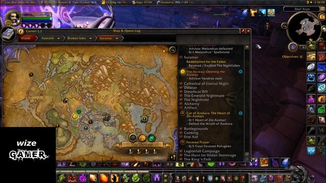 Legions 7.2.5 A Growing Crisis.. The Emerald Nightmare The Stuff of Dreams Quest Info смотреть онлайн