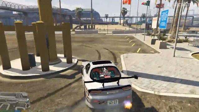 GTA 5 Mazda RX 7 Kazama Auto Mod смотреть онлайн