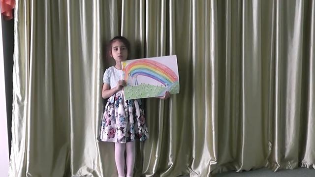 Стихотворение "Рисунок" П.Синявского в исполнении Раджабовой Малики смотреть онлайн