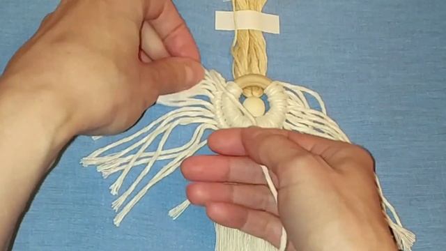 Cool gift ideas ? DIY macrame angel . Easy tutorial on how to make macrame angel. Macrame wall art смотреть онлайн