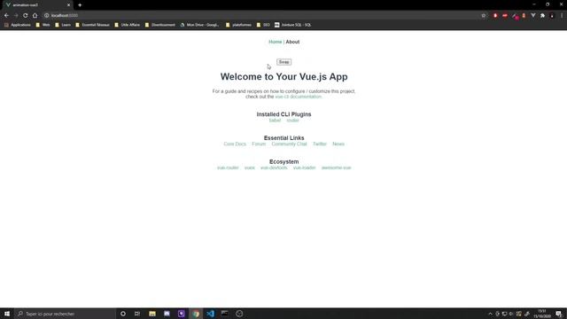 Vue JS Transitions facile et rapide | + Vue Router Animation смотреть онлайн