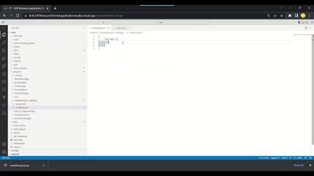 How to preview HTML content in SAP Business Application Studio || BTP UI5 and Fiori Training смотреть онлайн