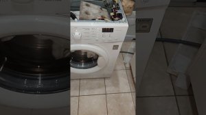 Работа стиральной машинки lg f1068sd 4кг после замены подшипников, сальника, манжеты и обслуживания