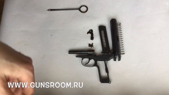 Пистолет ПМ (пистолет Макарова): полная разборка-сборка ч.1 смотреть онлайн