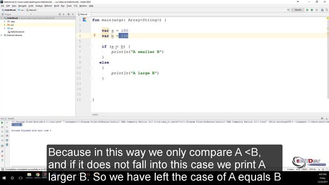 Kotlin Programing Tutorial - 8. IF ELSE EXPRESSION смотреть онлайн