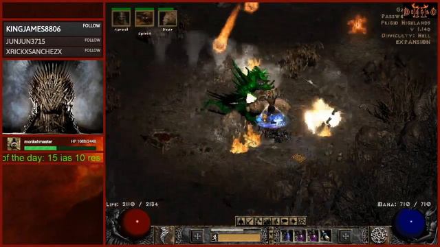Killing Diablo Clone with Druid - Proof of 2nd Annihilus смотреть онлайн