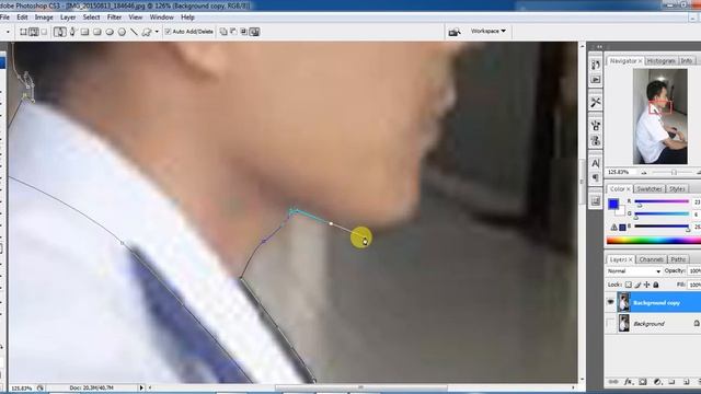Tutorial Membuat foto Siluet dengan - PhotoShop cs3 смотреть онлайн