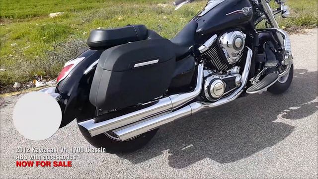 2012 KAWASAKI VN 1700 CLASSIC смотреть онлайн