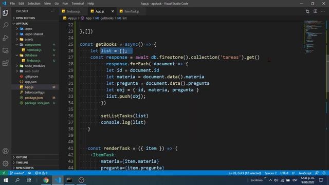 Crud React Native Y Firebase Listar Datos смотреть онлайн