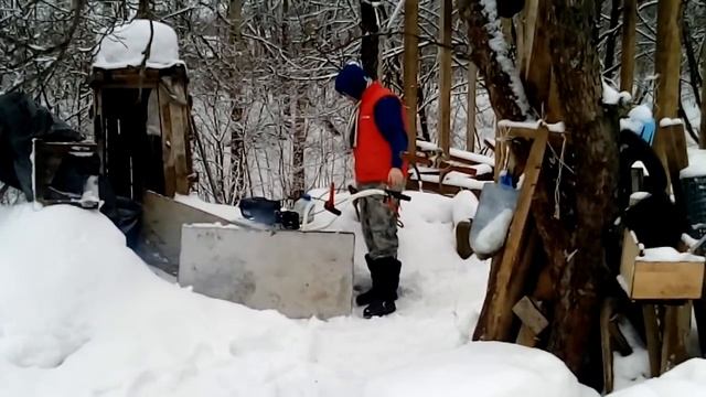 Завели мотоблок! Оттепель! Чему может научиться ребенок в деревне сам? смотреть онлайн