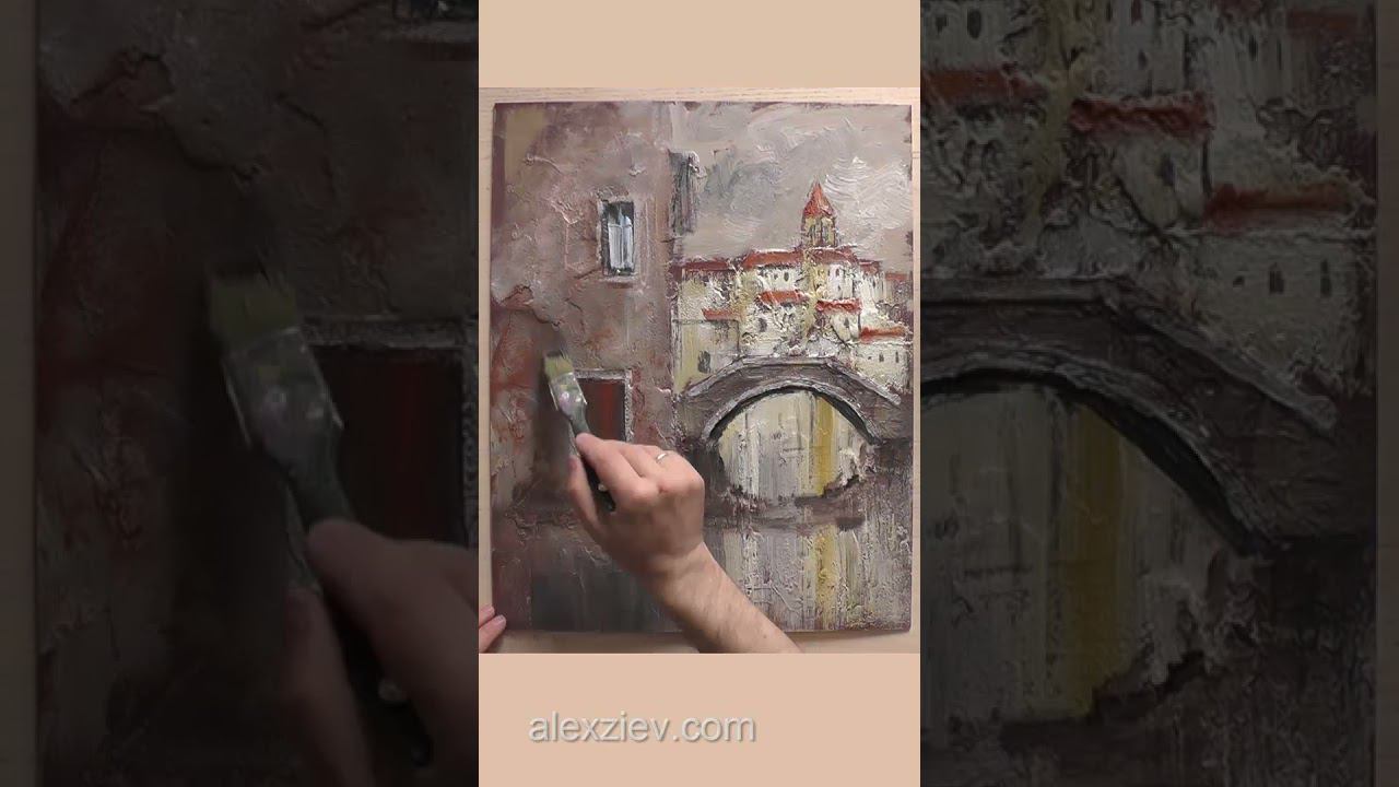 Texture painting Alex Ziev смотреть онлайн