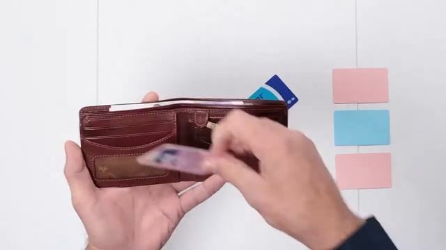 Мужской кошелек без застежки Visconti TSC46 Francesca смотреть онлайн