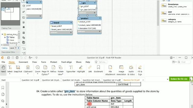 Database Task32|Draw the product table|1st year |java institute|D Fernando |@dtecknow смотреть онлайн