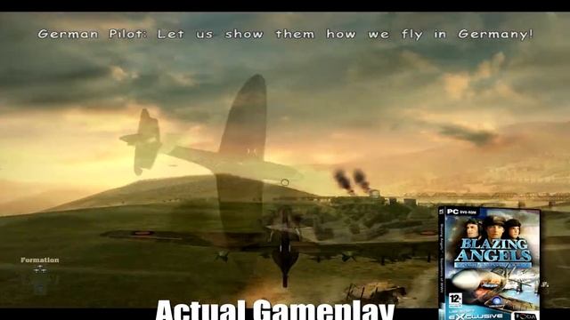 Blazing Angels Squadrons of WWII PC Game смотреть онлайн