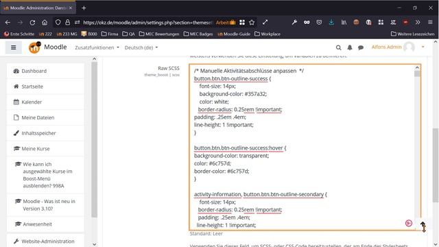 Wie kann ich die Darstellung der Aktivitätsabschlüsse im Kurs "verbessern"? - Moodle 3.11 смотреть онлайн
