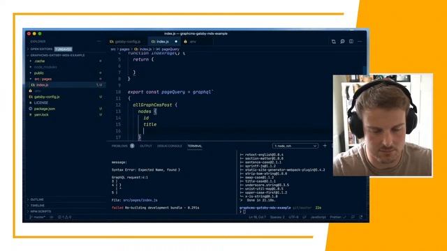 Working with MDX and GraphCMS смотреть онлайн