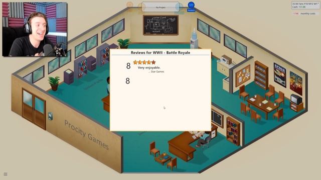 THIS IS FINE | Game Dev Tycoon #5 | ProJared Plays смотреть онлайн