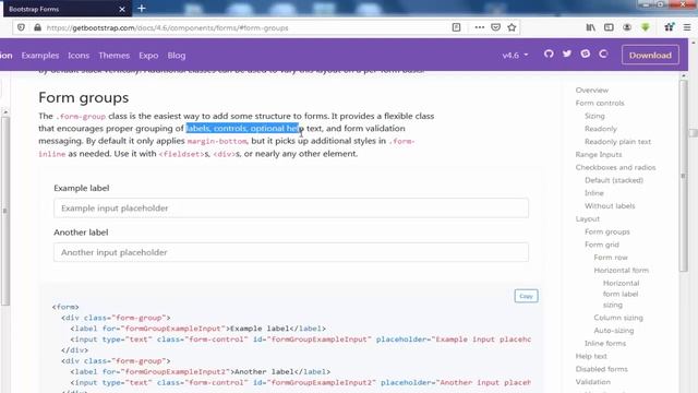 Bootstrap Form Groups, Lec-50|Bootstrap 4 tutorials for beginners in Urdu/Hindi| смотреть онлайн