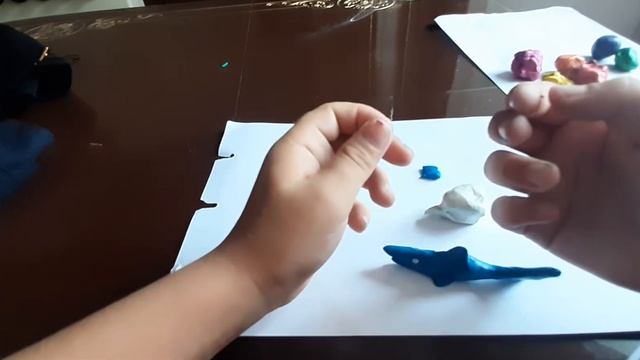 как сделать акулу из пластилина смотреть онлайн