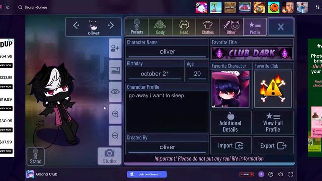 Epic now gg Gacha Club clip #accavamp смотреть онлайн