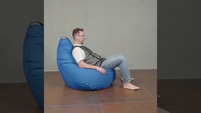 Кресло-мешок Сверхпрочный Жаккард GoodPoof - Обзор смотреть онлайн