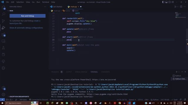 Isometric game in pygame tutorial#1 setting up the framework смотреть онлайн